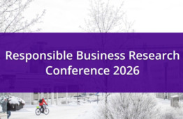 Anna-Maija L&auml;ms&auml; Shares Insights from the Responsible Business Research Conference 2026 in Tampere Finland